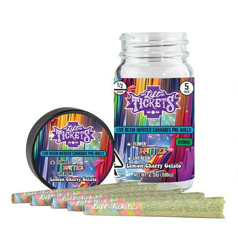 【希少】ジューダス・プリースト LP2枚＋1984年来日ライヴパンフセット Zkittlez x Lemon Cherry Gelato - Infused Pre-Roll 5-Pack - Lift