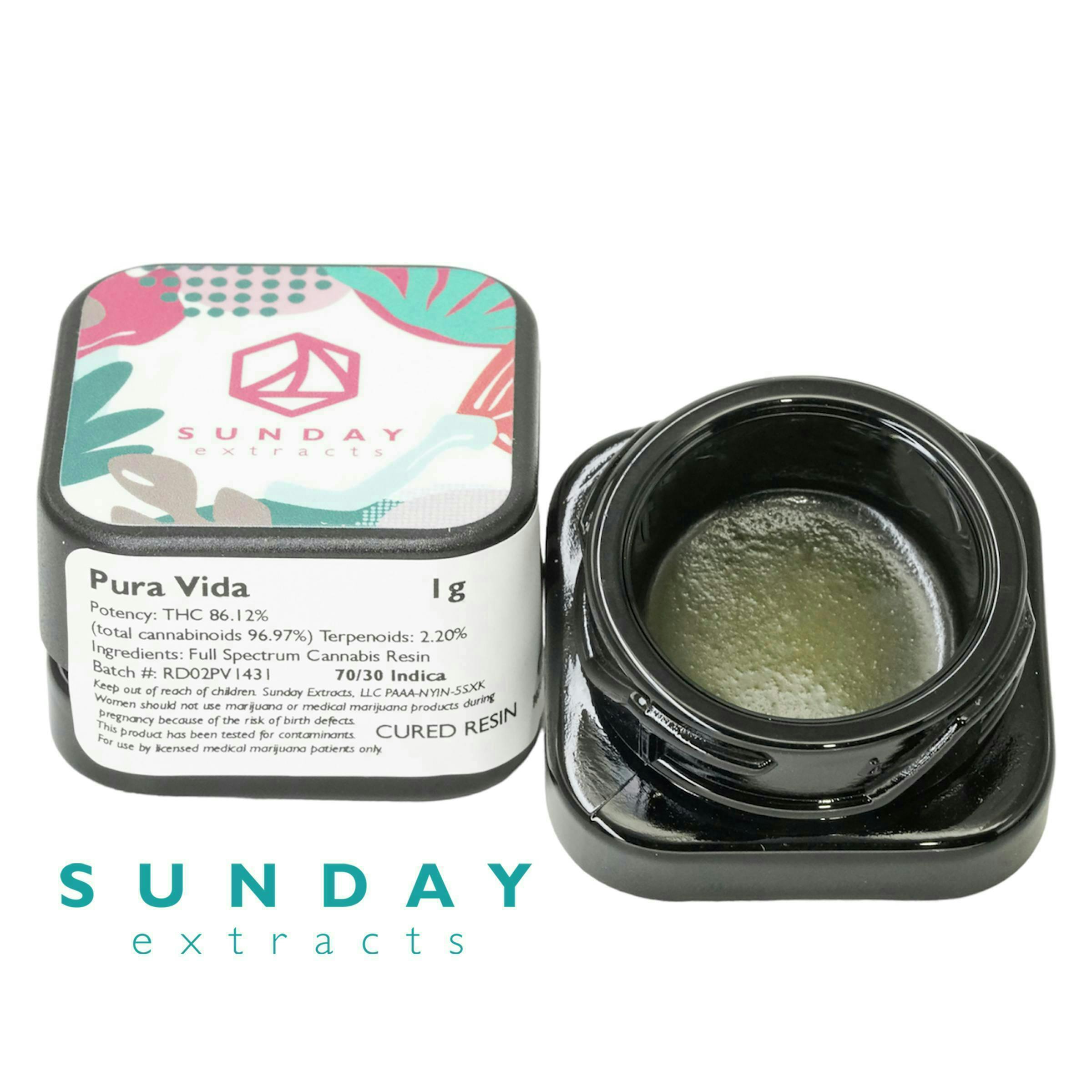 1g Concentrate Pura Vida