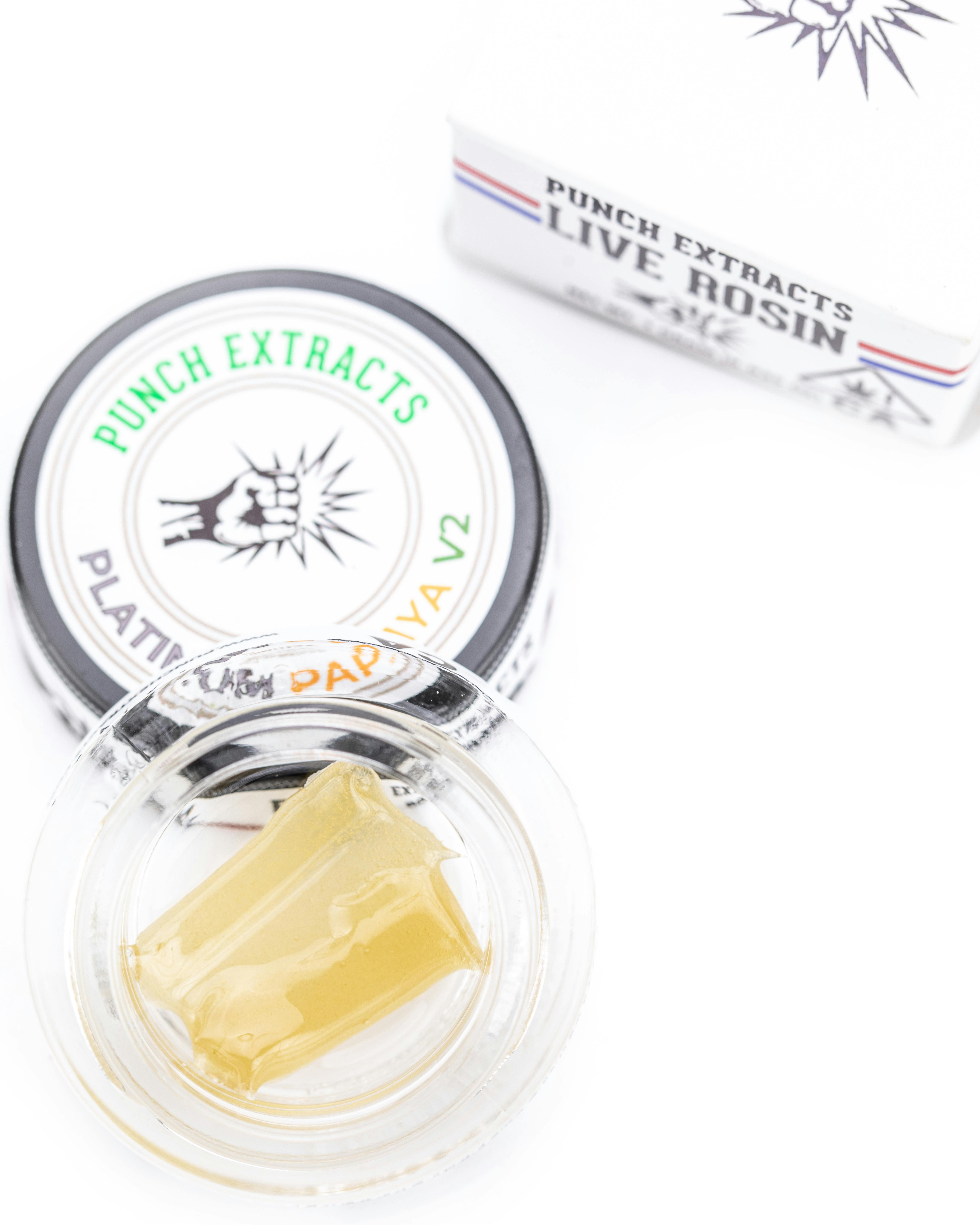 Punch - Live Rosin - Platinum Papaya - Tier 4 - Punch Edibles & Extracts