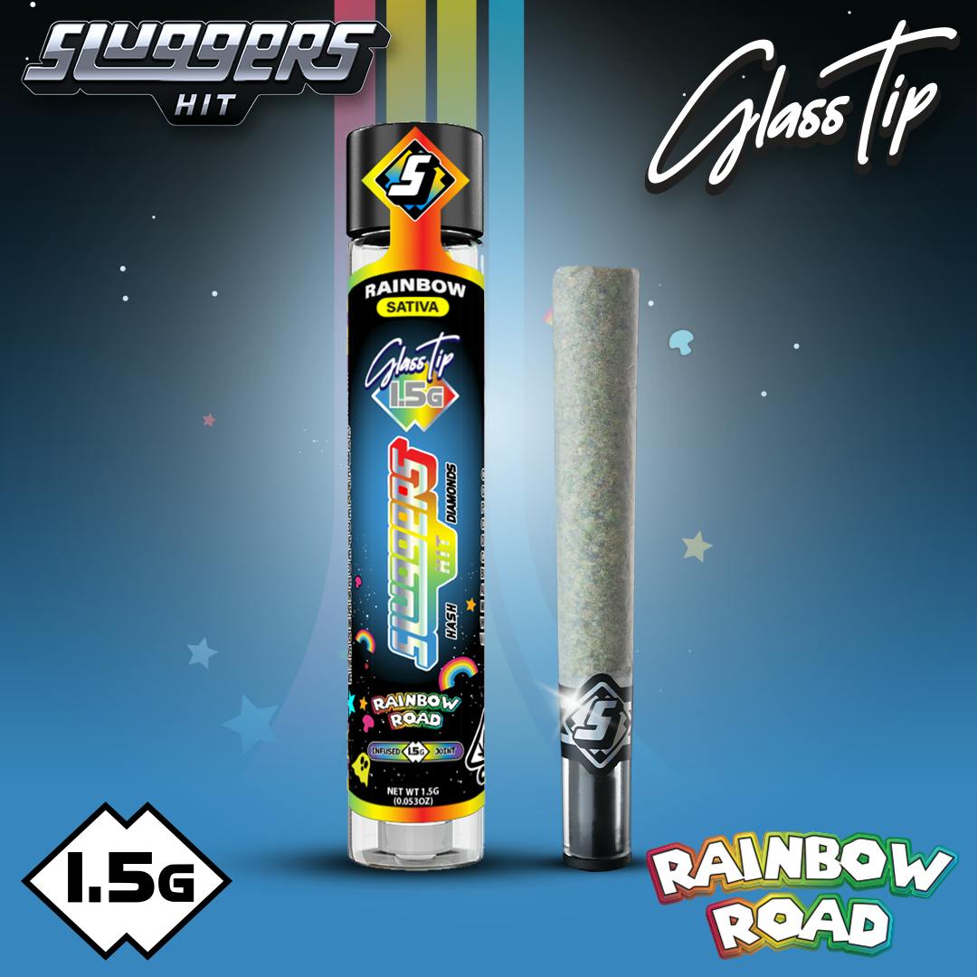 Sluggers - Infused Preroll - 1.5g - Rainbow Road by Sluggers Hit