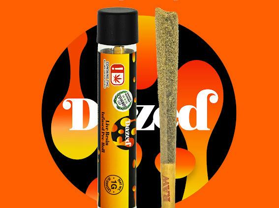 CAP JUNKY - 1G LIVE RESIN INFUSED PRE-ROLL by DAZED