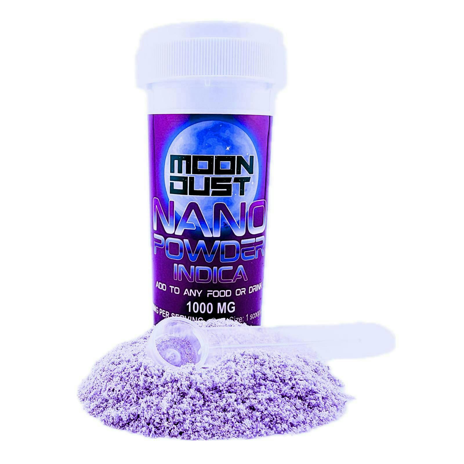 Moon Dust | Indica Nano Powder | Mix-ins | 1000mg | 1g