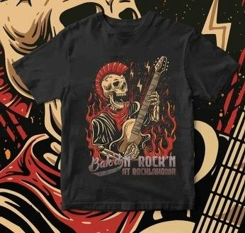 Bak'd n Rock'n Rocklahoma T-Shirt (2XL)