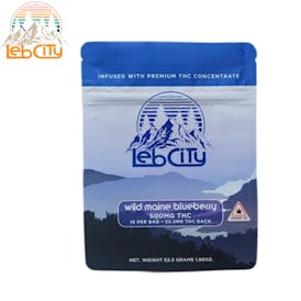 Wild Maine Blueberry 500 MG THC Infused Gummy