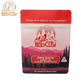 Cherry Kool-er 500 MG THC Infused Gummy