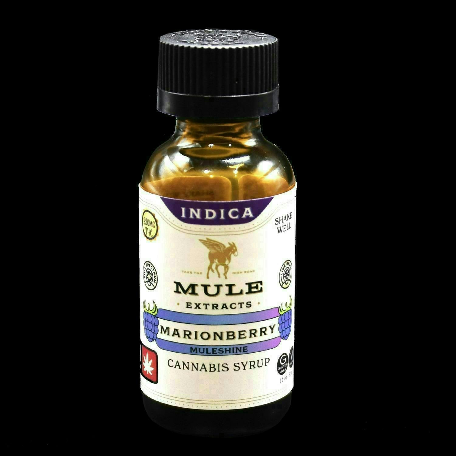 Marionberry Muleshine | Infused Syrup | 250mg | 30ml