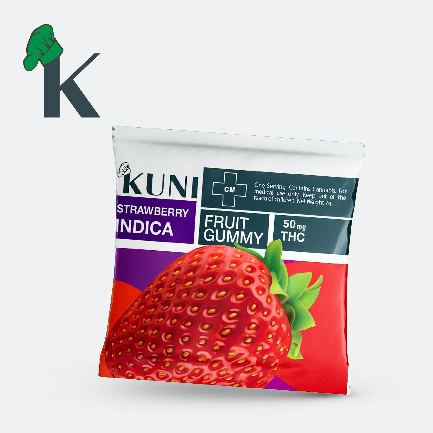 Strawberry - 100 MG - Indica - Kuni