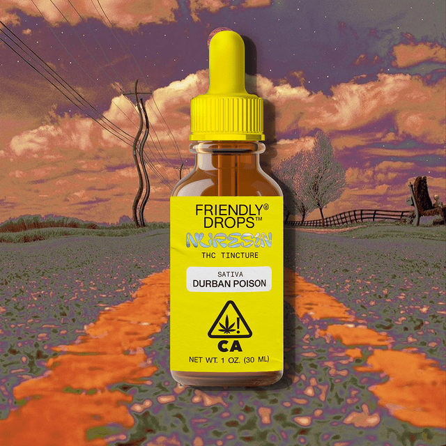 Friendly Brand | Drops | Durban Poison | Tinctures | 1039.25mg | 30ml -  Friendly Brand