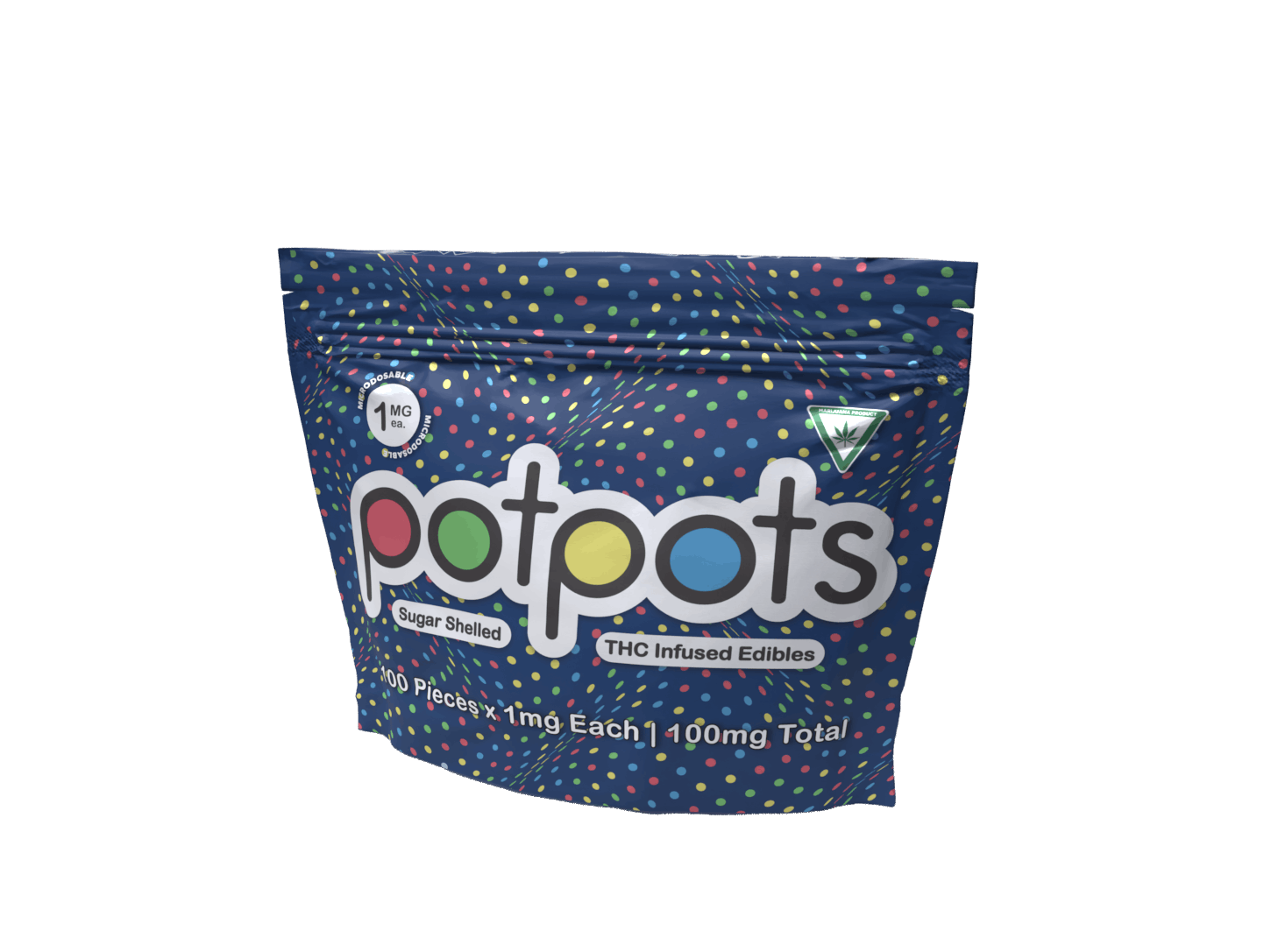 Potpots - Dark Chocolate 100ct. - Dream Edibles