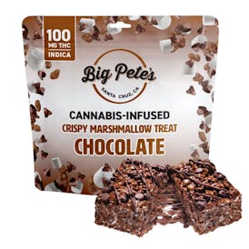 Big Pete's Crispy Marshmallow Treat 100mg - Chocolate
