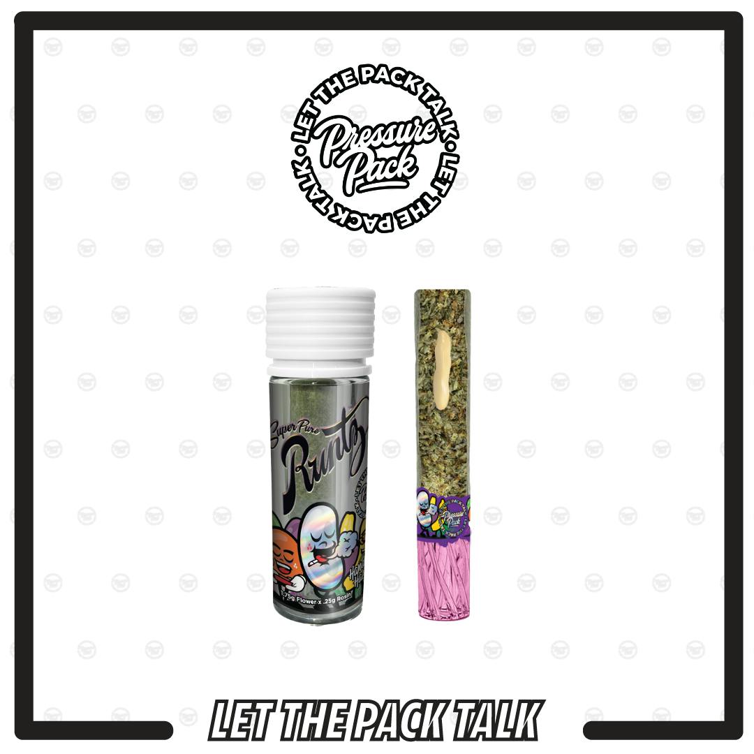 Pressure Pack Super Pure Runtz Hash-Holes 2g