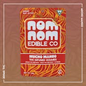 Nom Nom | Mucho Mango | THC Gummies | 200mg
