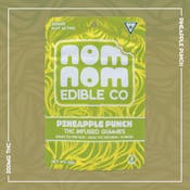 Nom Nom | Pineapple Punch | THC Gummies | 200mg