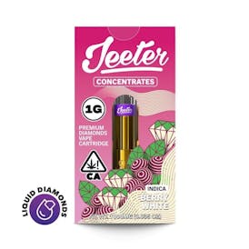 Jeeter Juice Liquid Diamonds Vape Cartridge - Berry White