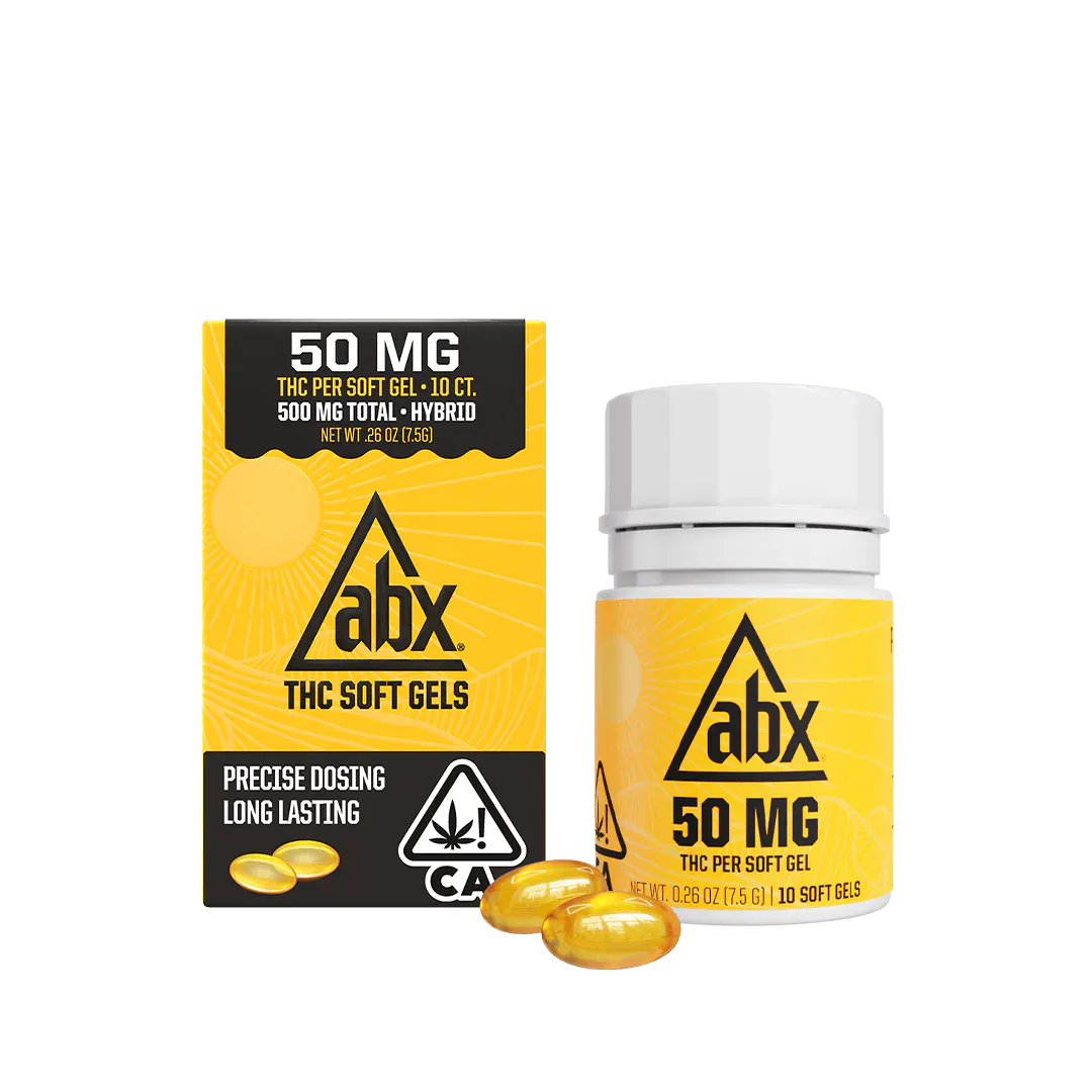 ABX / absoluteXtracts - ABX - 50mg THC Soft Gels - 10ct Main Image