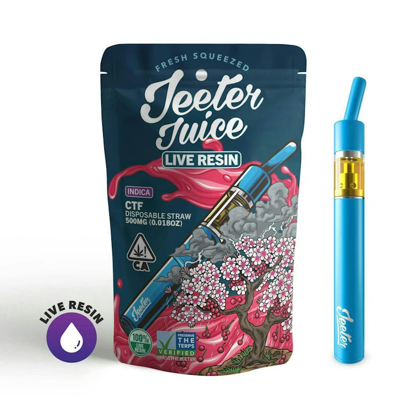 Jeeter CTF · Live Resin Straw Disposable · 0.5g, Disposables