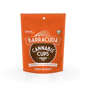 Barracuda Cups - Milk Chocolate Peanut Butter - 200mg THC