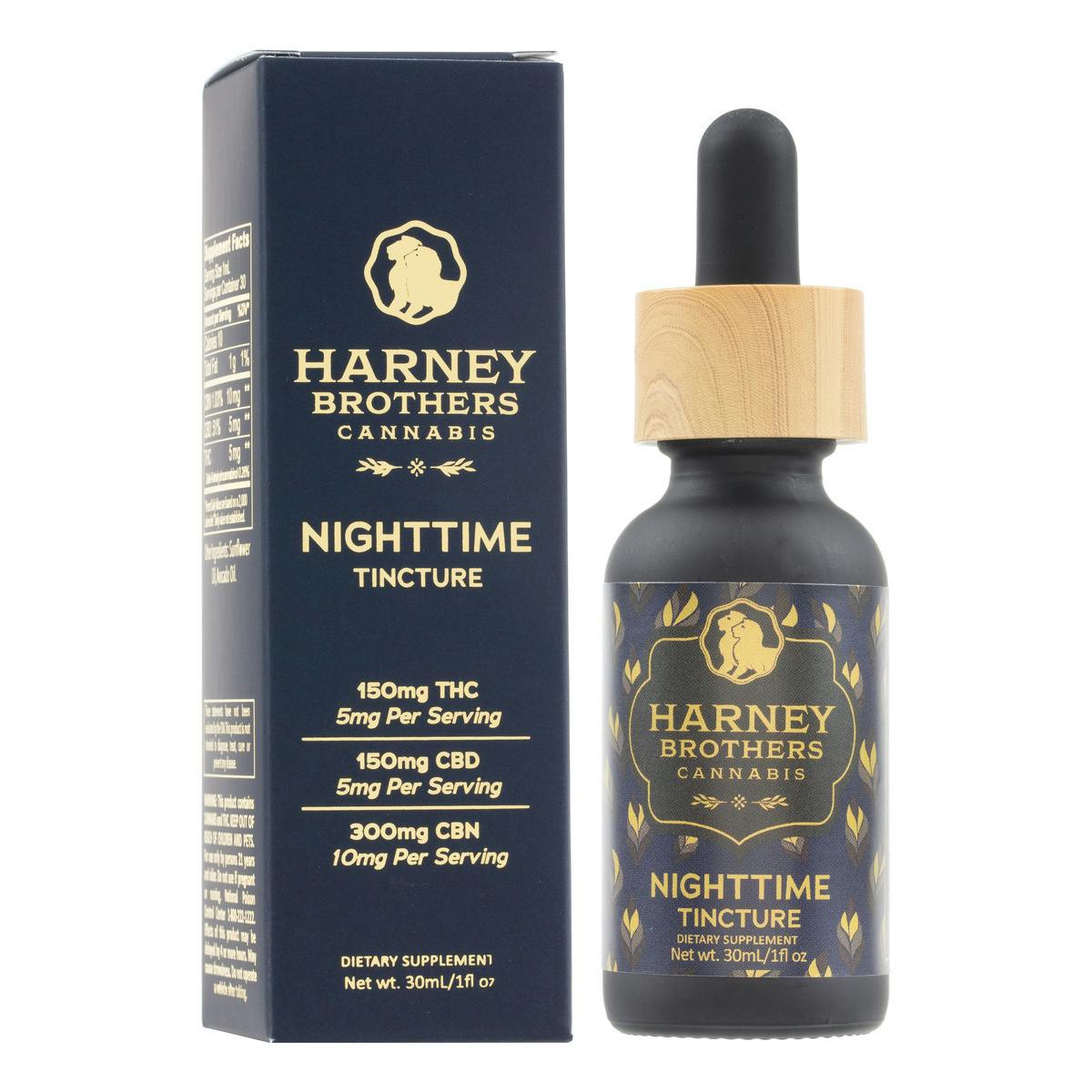 Harney Brothers Cannabis Nighttime Tincture 30mL at Dazed Cannabis – Syracuse