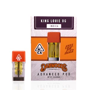 DABWOODS - Dabwoods - KING LOUIE OG - 1g Vape Pod