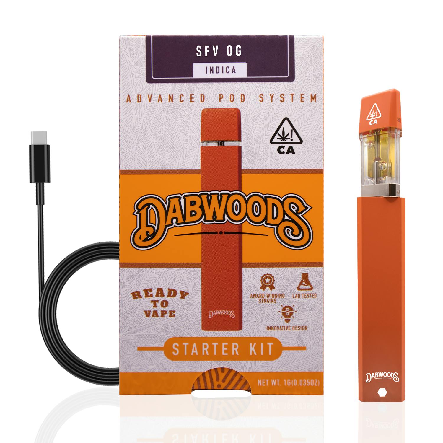 Dabwoods STARTER KIT 1G SFV OG Weedmaps