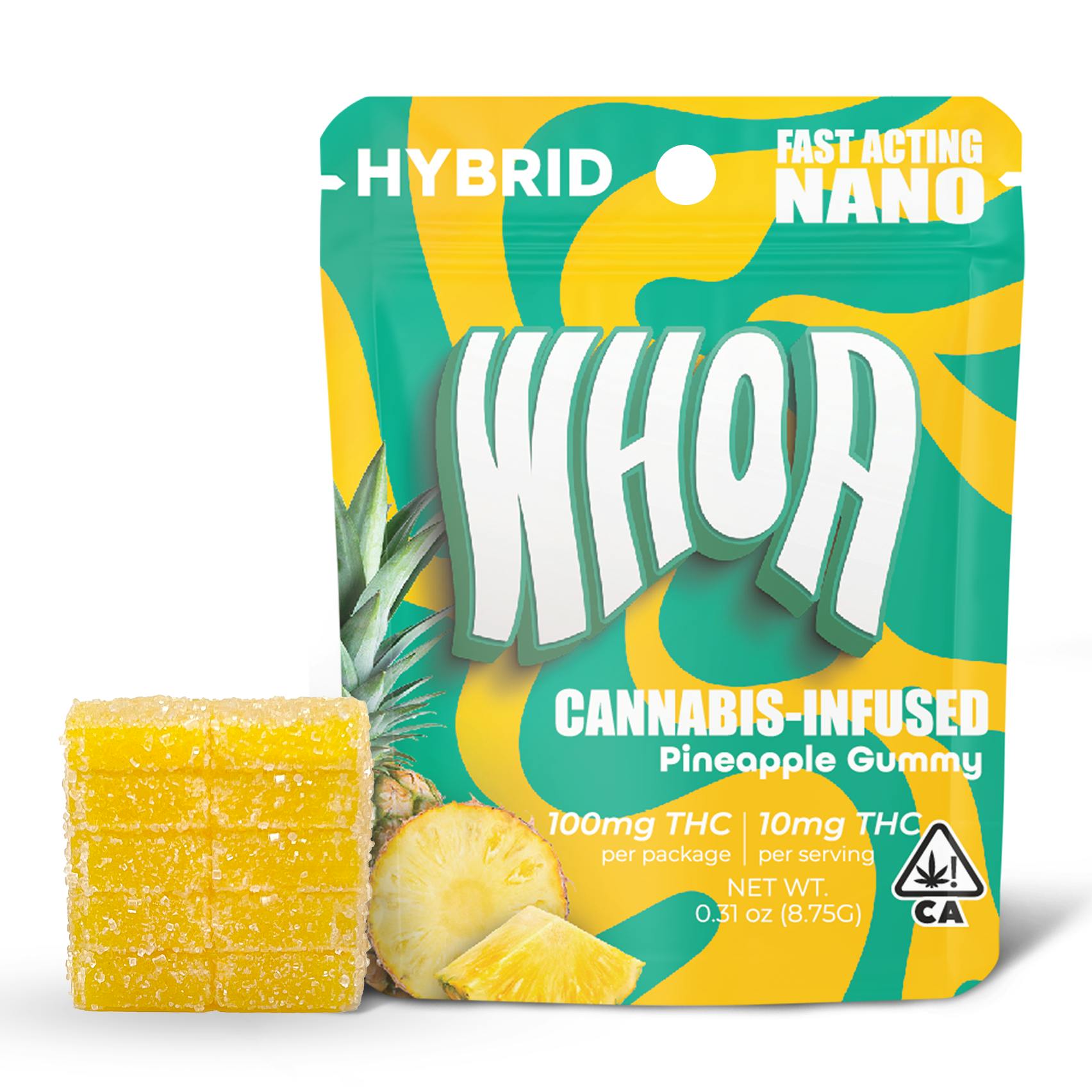 Pineapple Gummy Bite 100MG