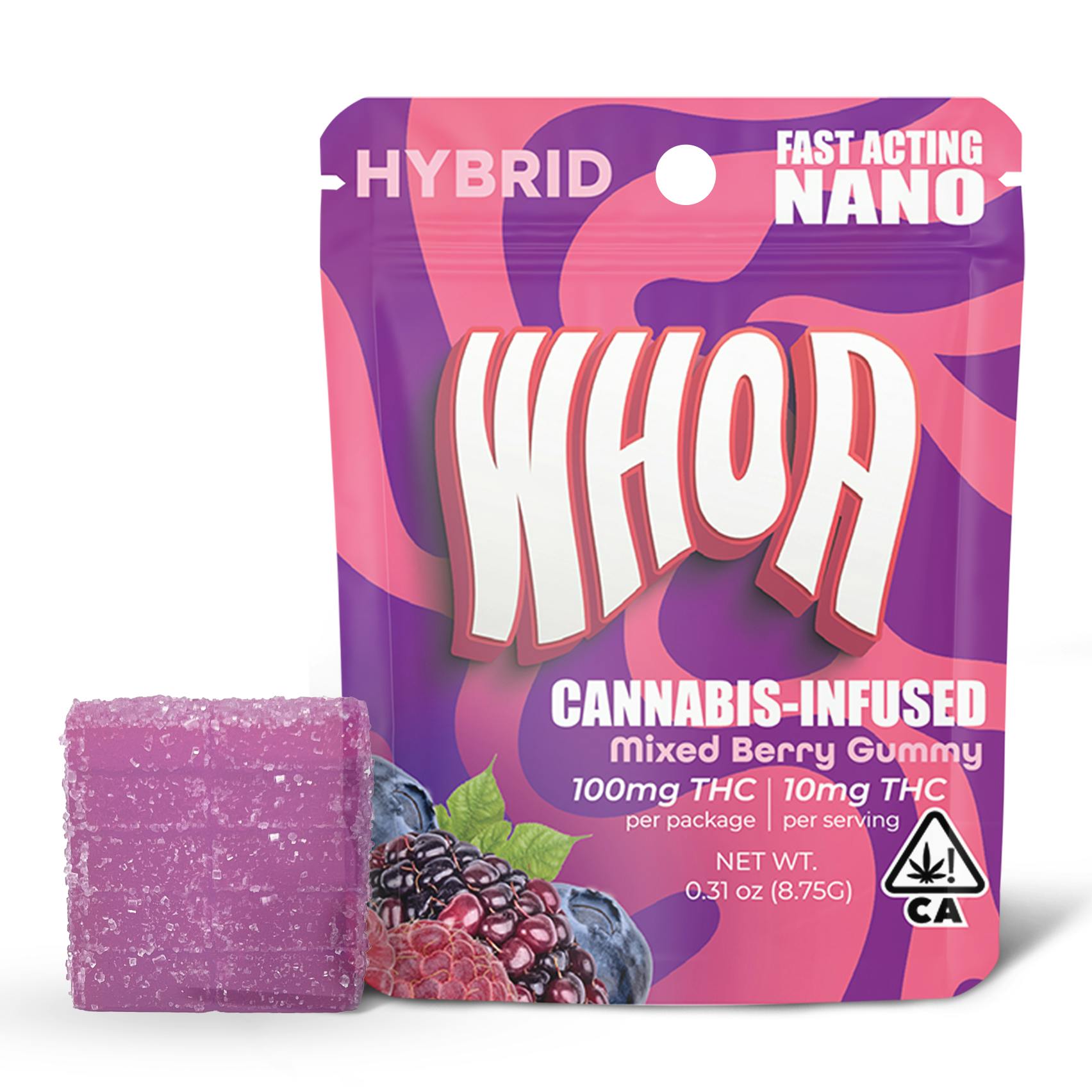 Mixed Berry Gummy Bite 100mg