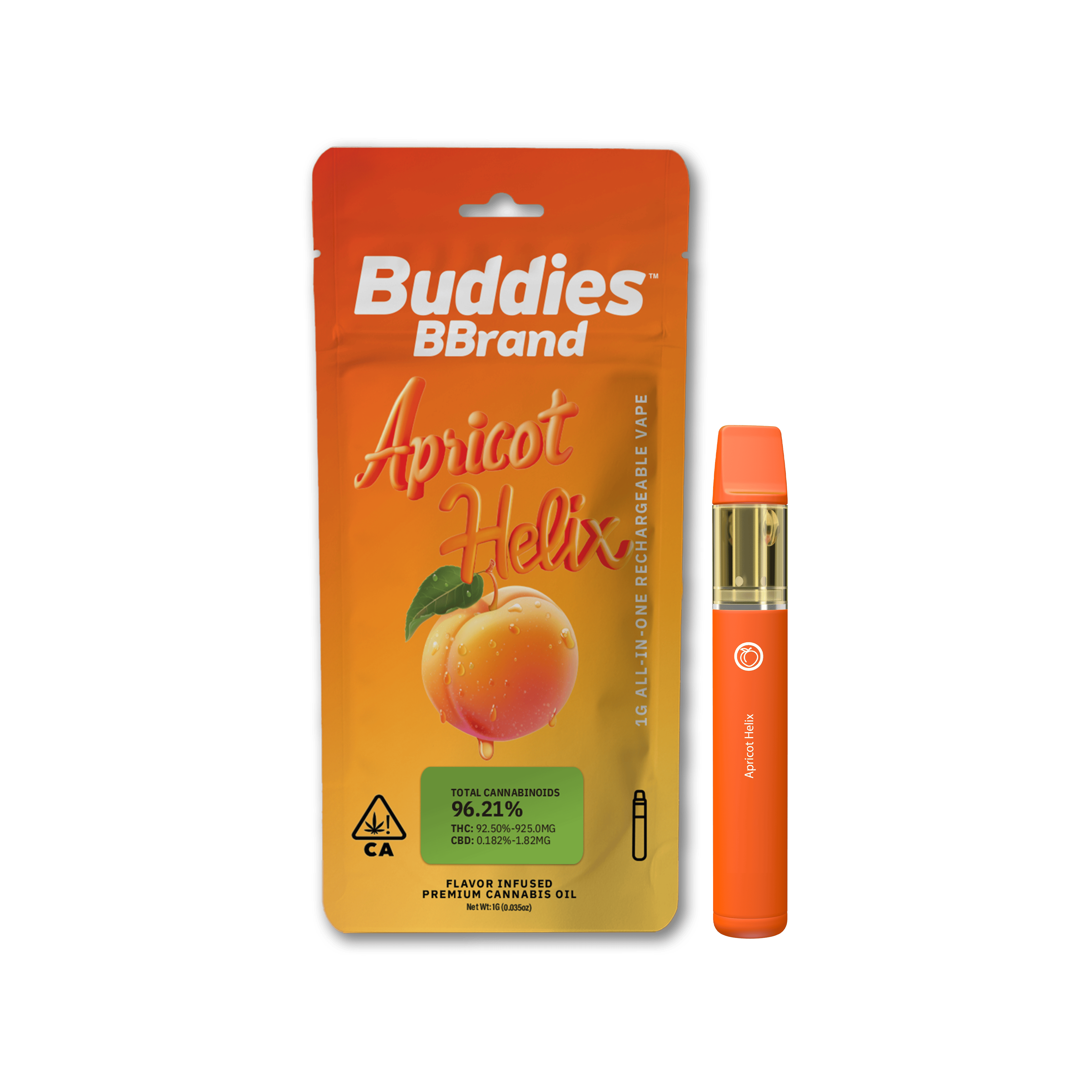 Buddies Brand — Apricot Helix