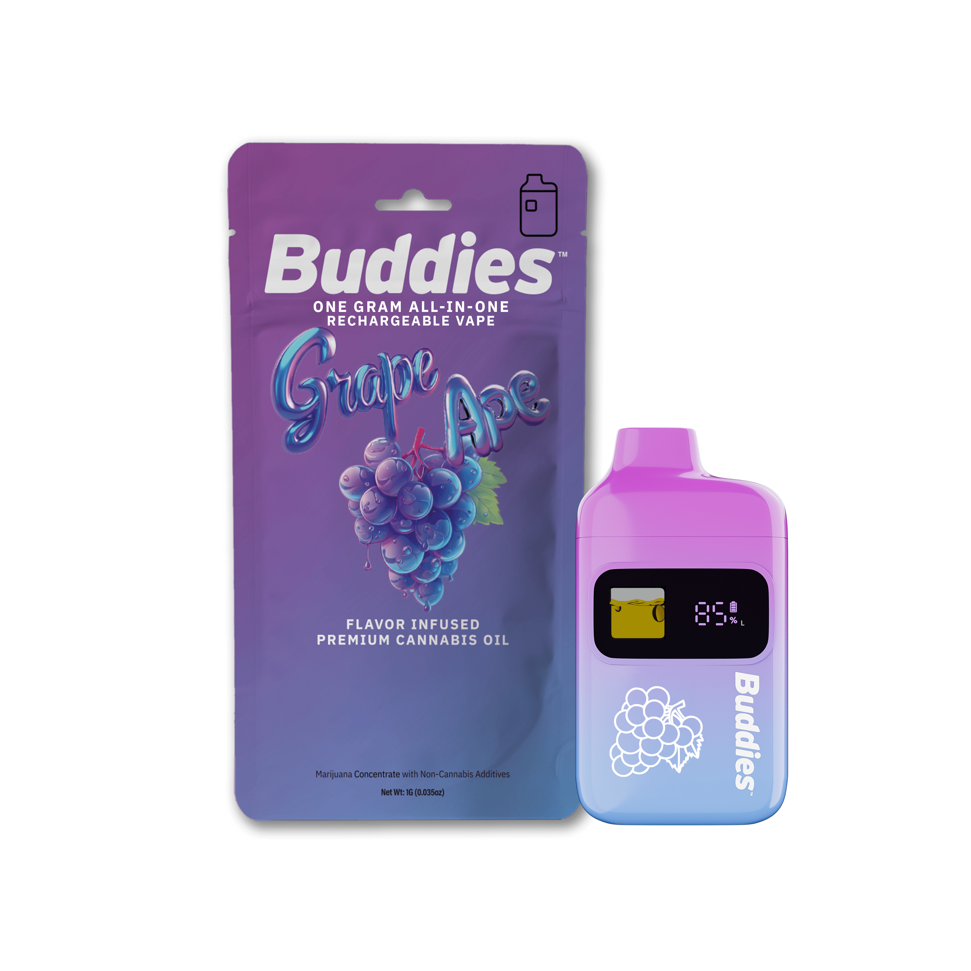 Grape Ape | Disposable | 1g - Buddies Brand