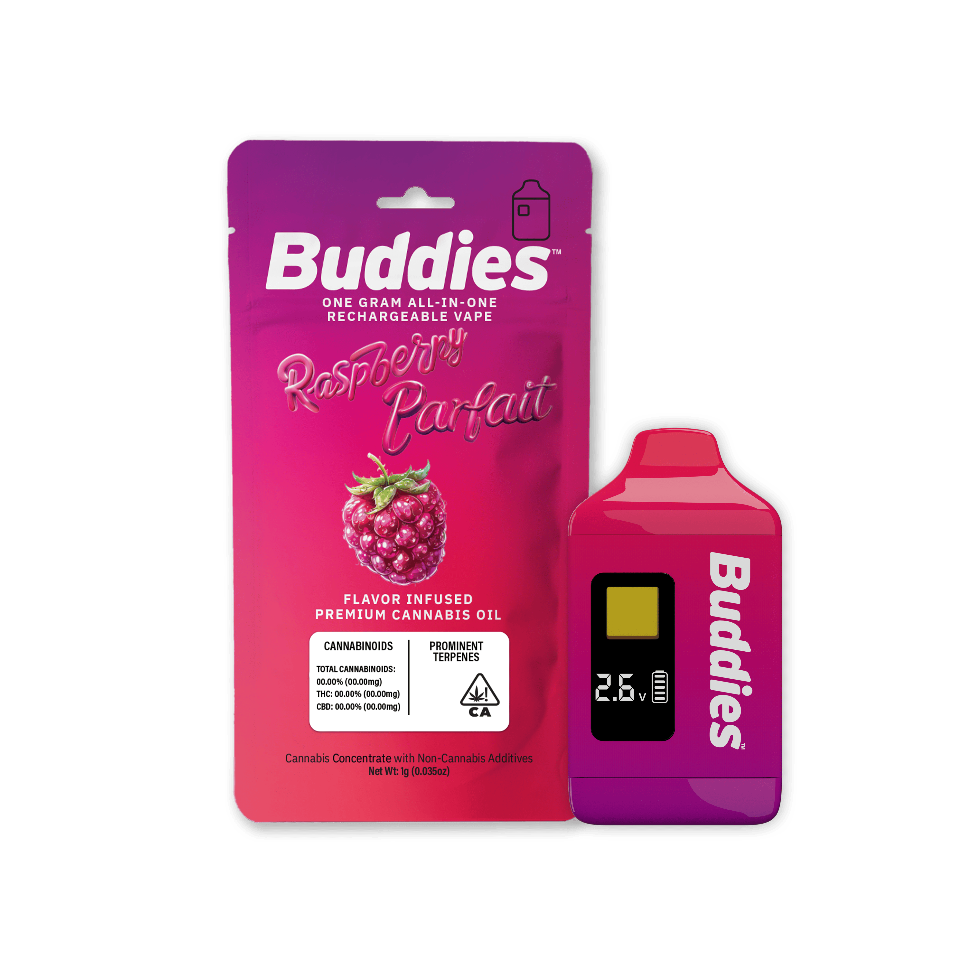 Buddies Brand: Raspberry Parfait