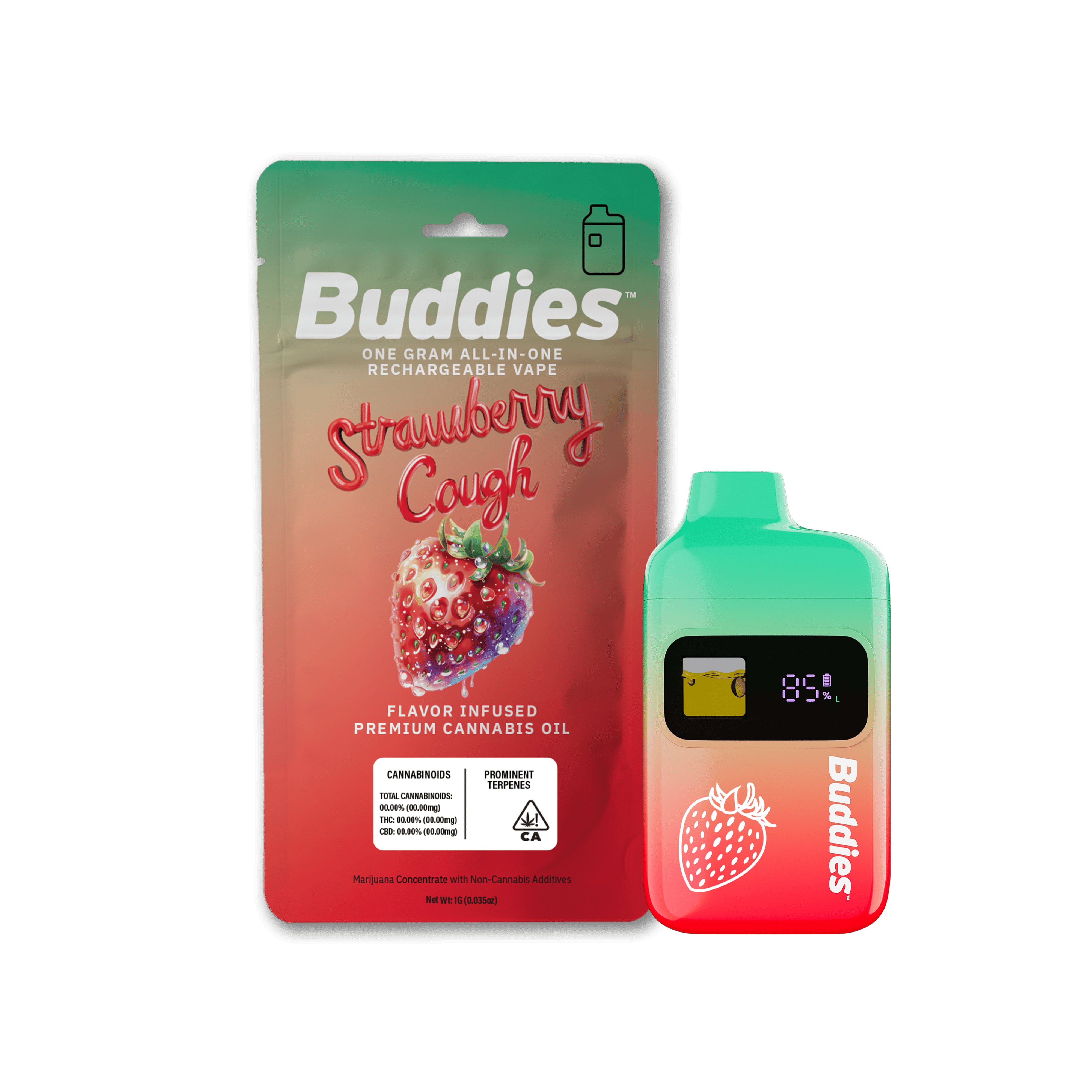 Buddies Brand: Strawberry Cough