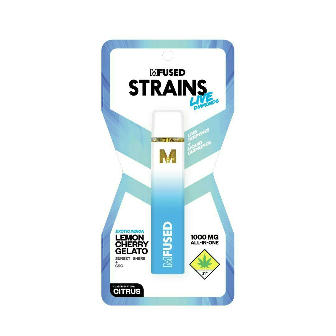 STRAINS Live Diamonds Disposable - Lemon Cherry Gelato
