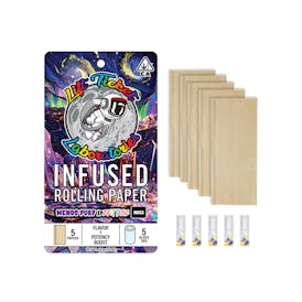 Mendo Purps x Zkittlez Live Resin Infused Rolling Paper - 5 pack