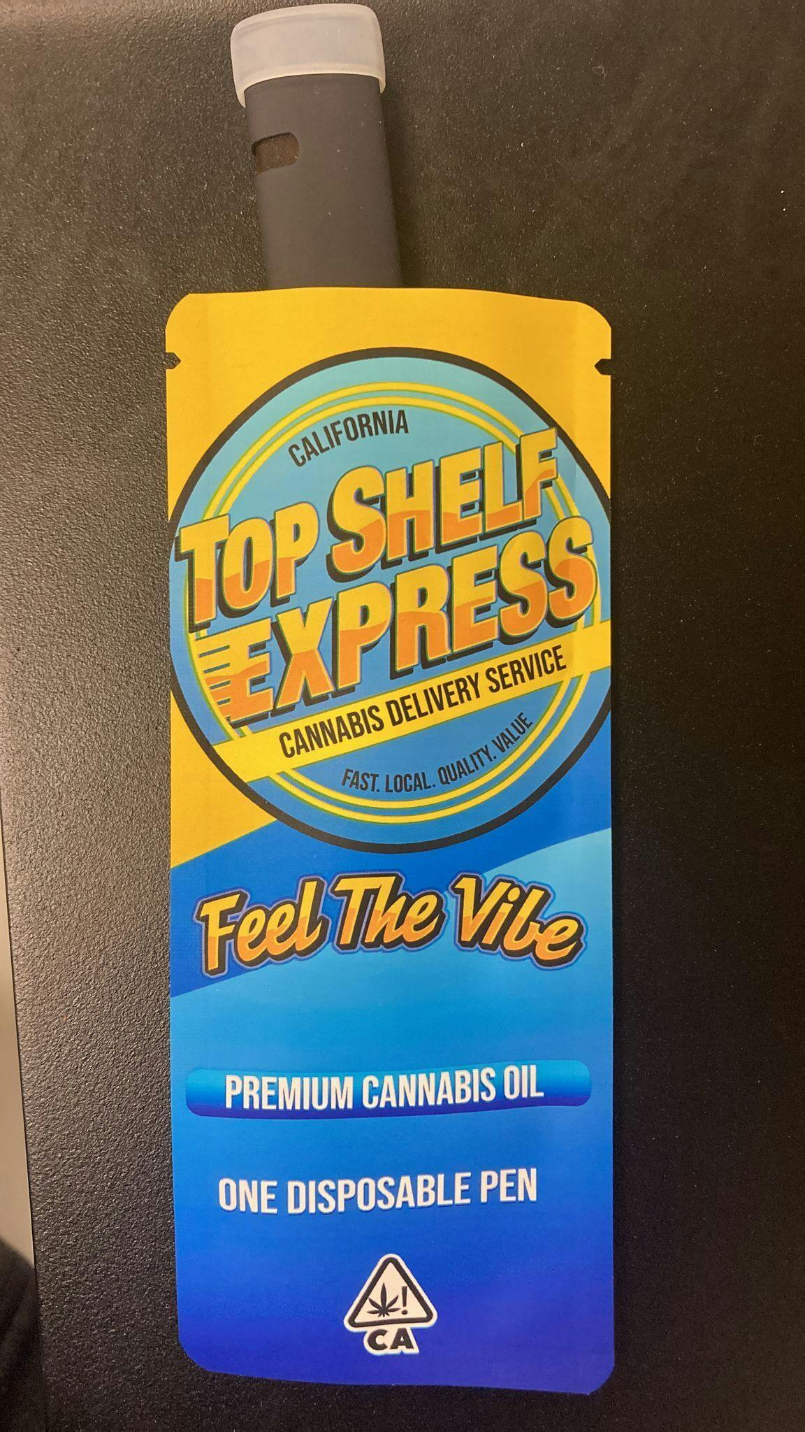 Top Shelf Express GG4 All in One Disposable (.5G) Top Shelf Express