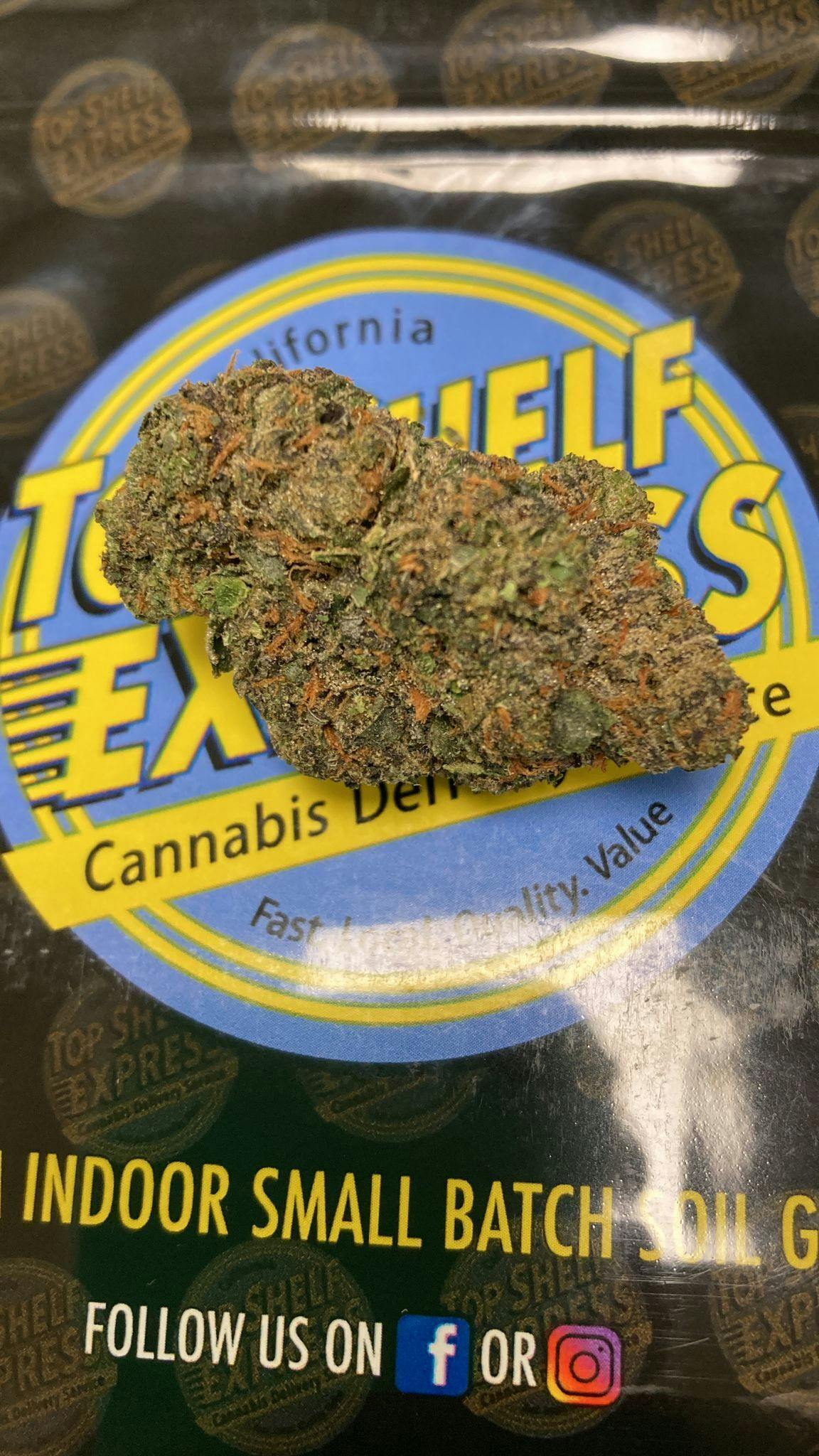 Top Shelf Express Cherry Taffy Budlets Weedmaps