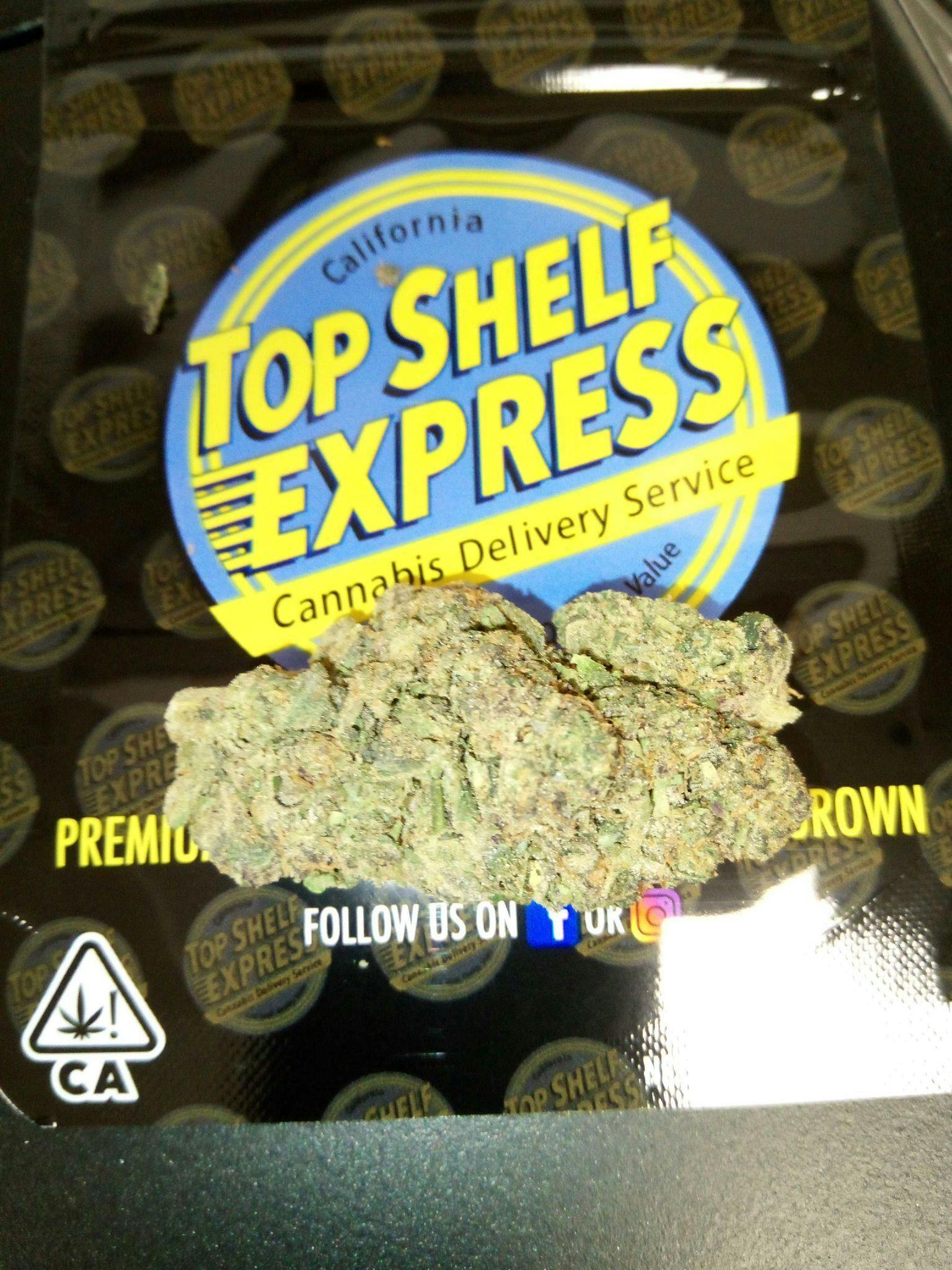 Top Shelf Express God's Breath (3.5g) *3 Eighths for 90* Weedmaps