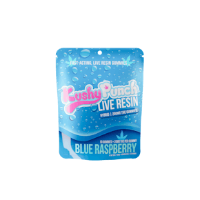 BLUE RAZZ GUSHERS RESIN GUMMIES