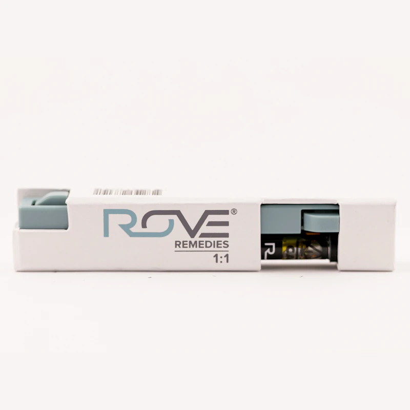 Rove Remedies All-In-One Disposable · 1:1 Strawnana · 0.35g - AZ, CBD : THC