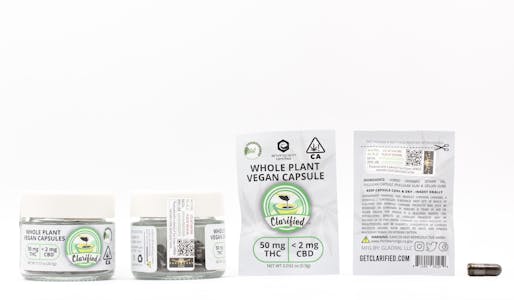 Clarified - Clarified | Vegan Whole Plant Green Capsules | 1000mg ​