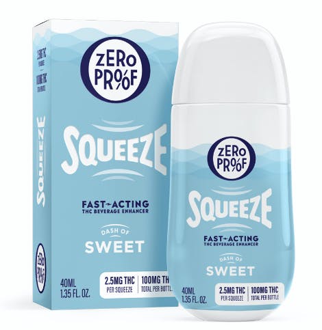 Zero Proof Squeeze Dash of Sweet 100mg - Zero Proof Squeeze