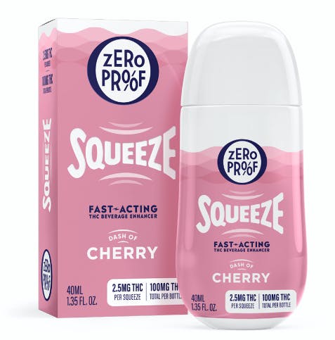 Zero Proof Squeeze Dash of Cherry 100mg
