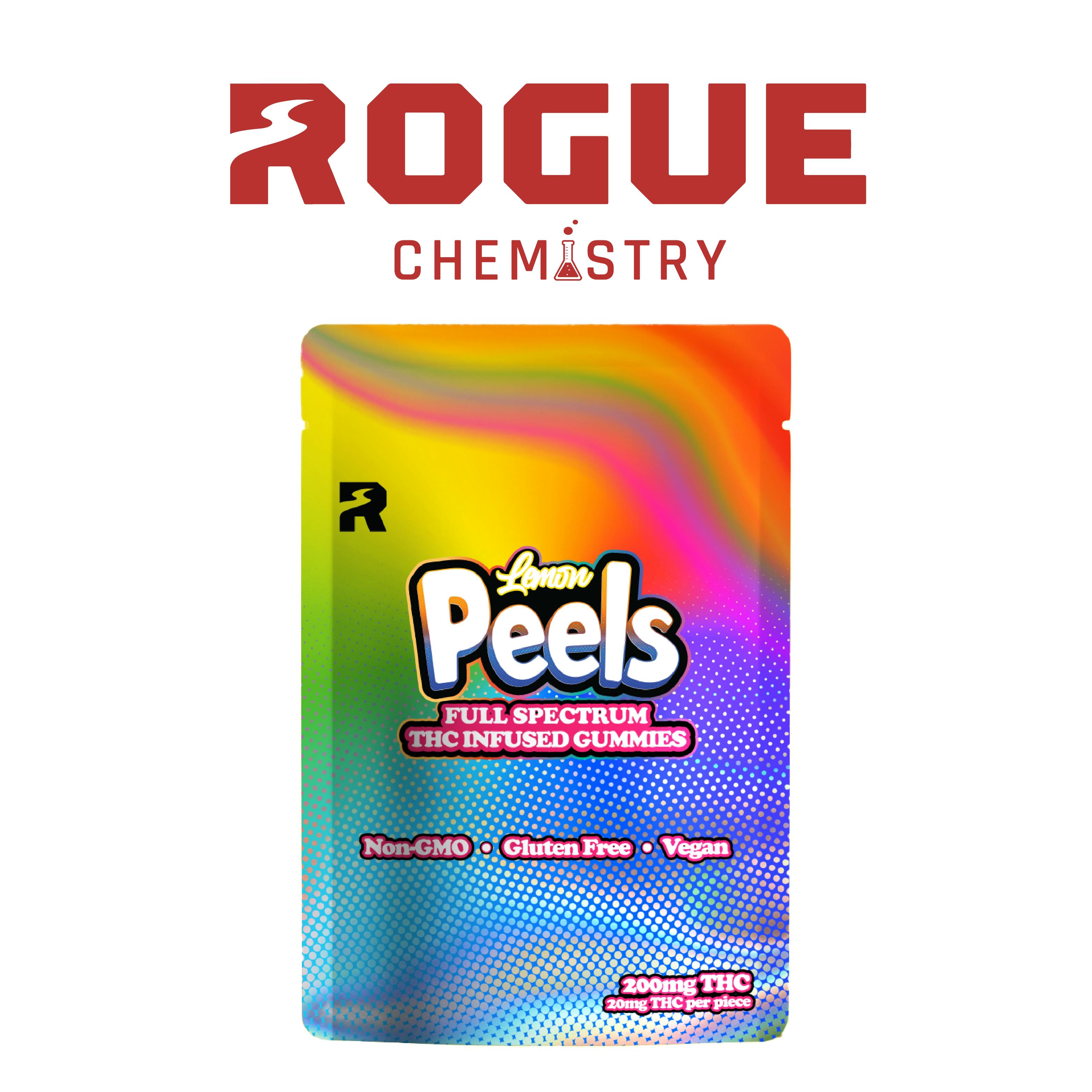 Full Spectrum Lemon Peels Gummies by Rogue Chemistry