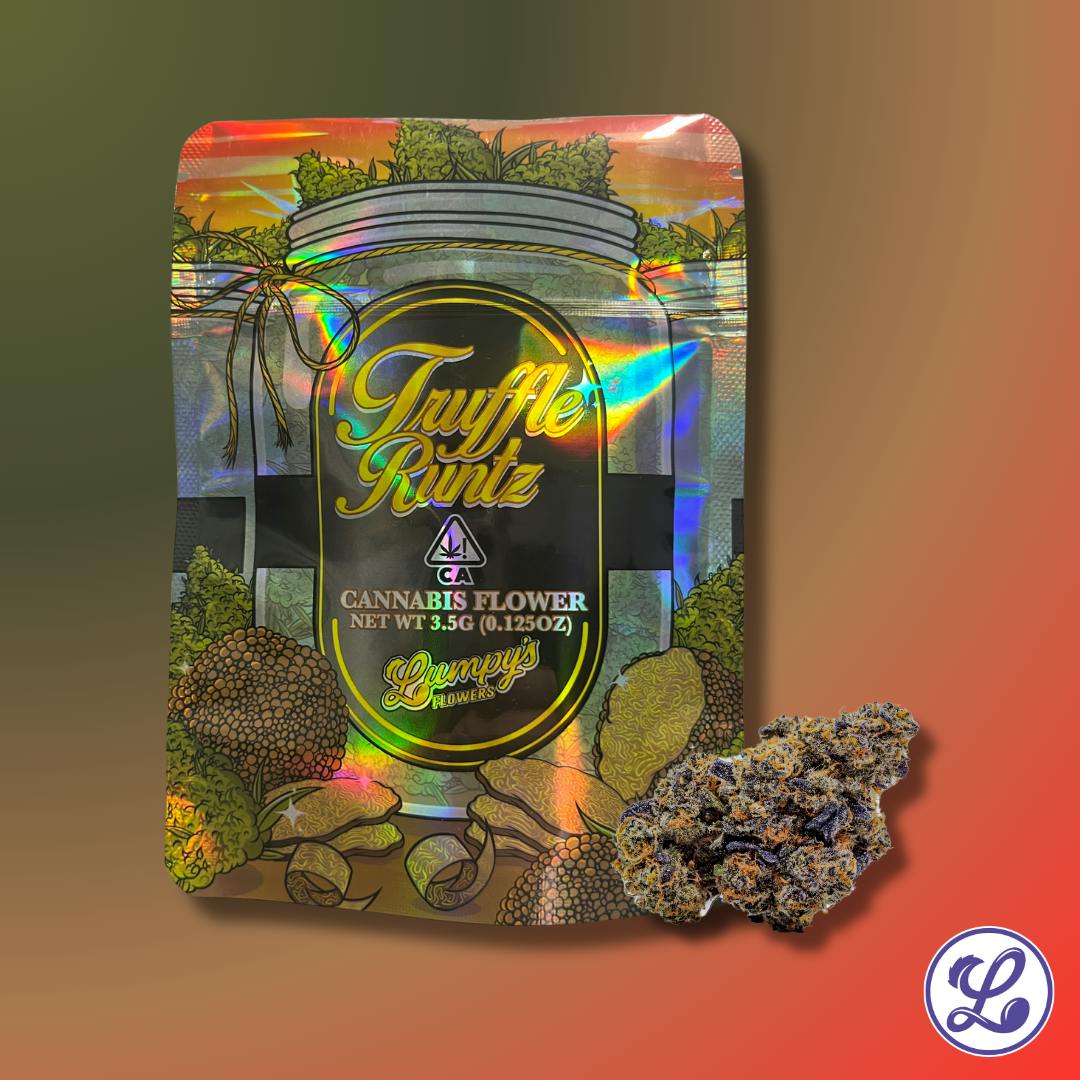 Lumpy's Flowers Truffle Runtz 3.5g Mylar Bag Lumpy's Flowers