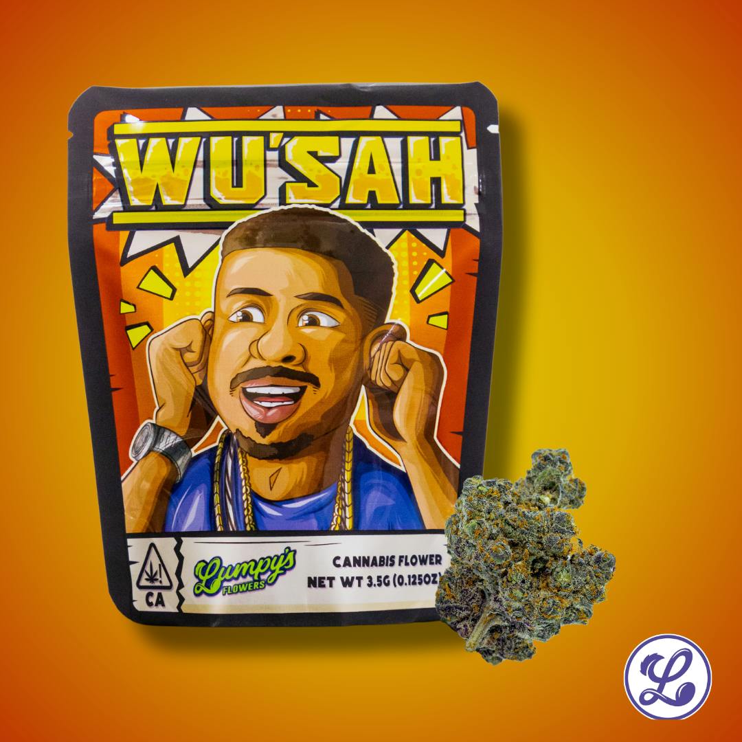 Lumpy's Flowers WuSah 3.5g Mylar Bag Lumpy's Flowers