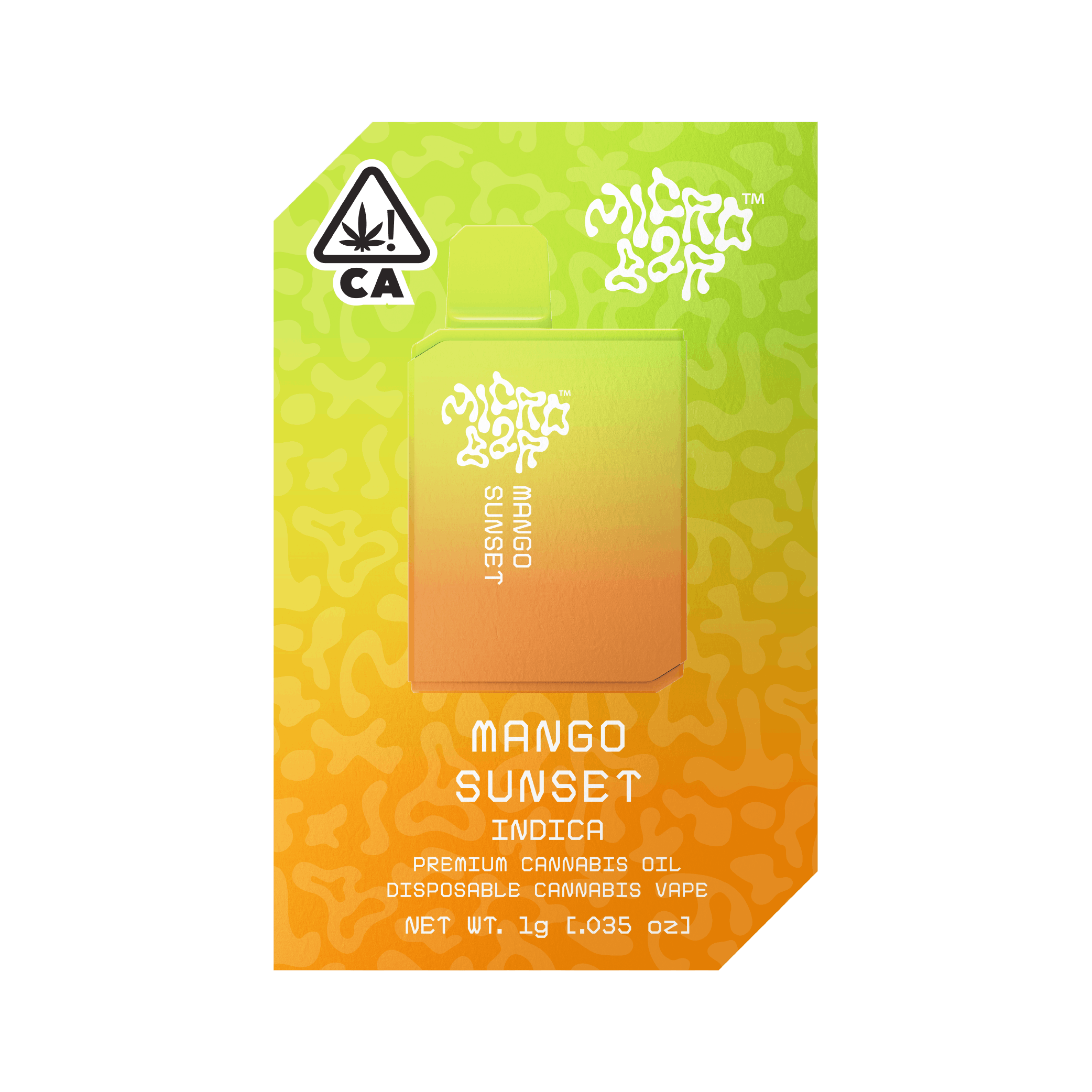 Mango Sunset (Indica) 1g AIO Micro Bar