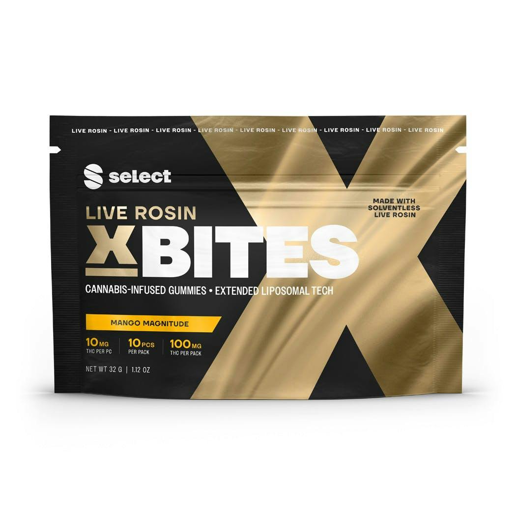 Mango Magnitude Live Rosin X Bites 10pk (100mg) - Select