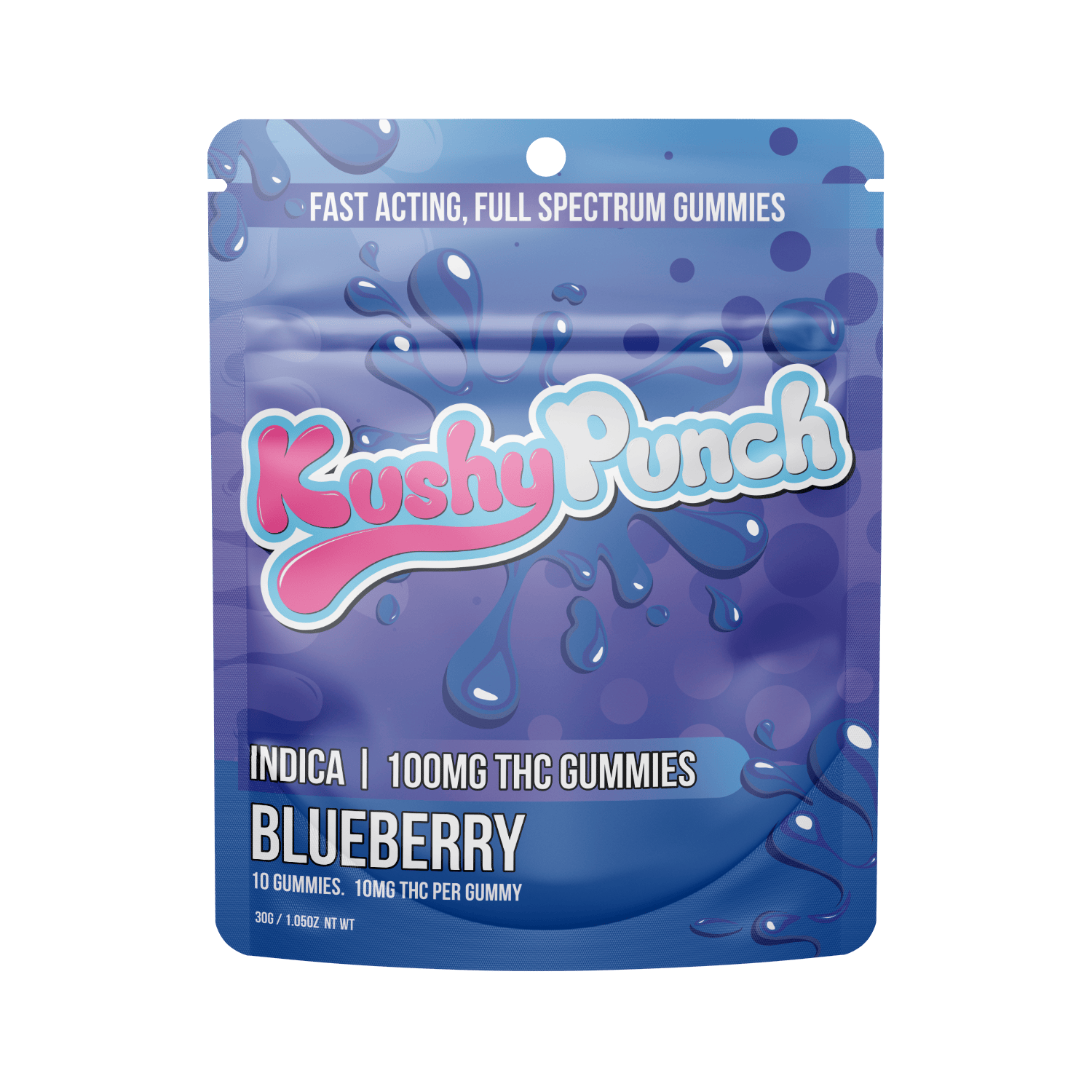 Kushy Punch: Blueberry