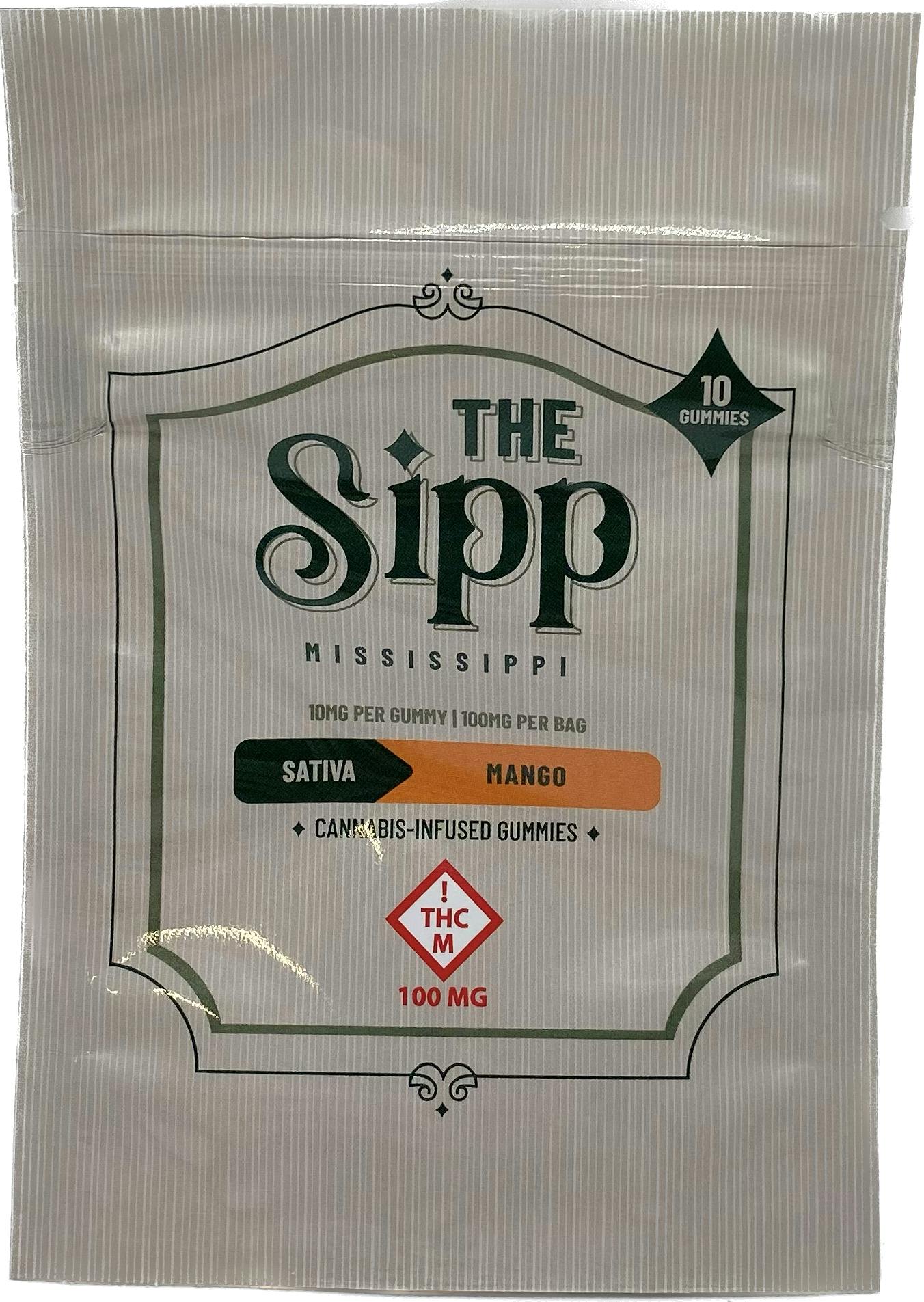 The Sipp: Mango Gummies - 100mg (10pk) by River Remedy