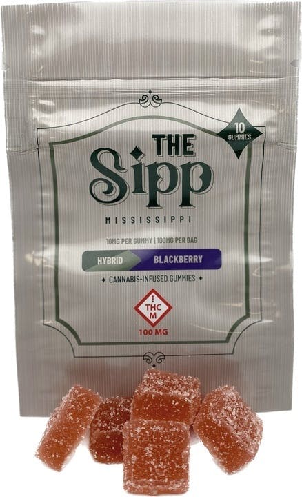 The Sipp: Blackberry Gummies - 100mg (10pk)