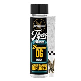 Banana OG (1g) - Diamond Frosted Flyers Pre-Rolls