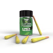 GALAXY - Infused Prerolls - Lemon Lime - Moonrocks - 5PK - 3.5G